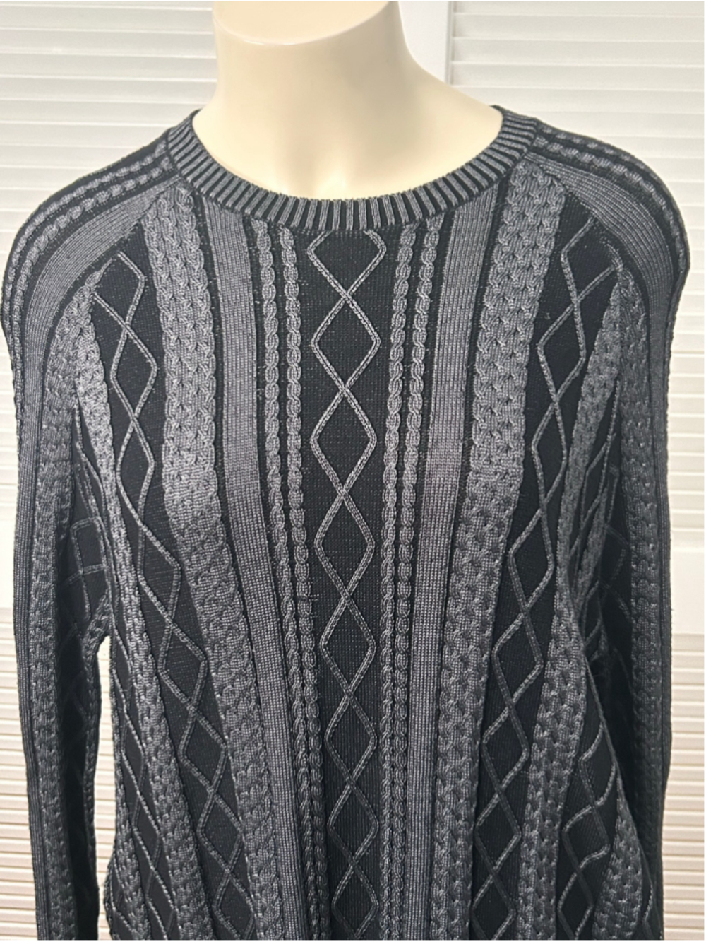 ATM Anthony Thomas Melillo Cable Knit Sweater Dress Tunic M NWT - Picture 4 of 13
